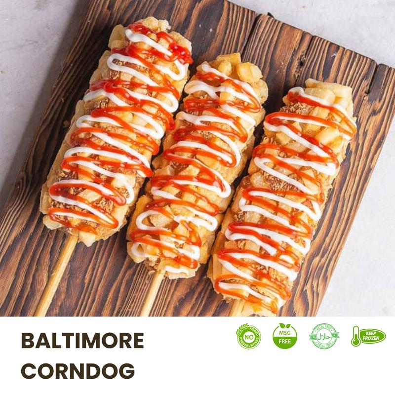 CORNDOG MOZARELA KENTANG SOSIS ISI 3 favorit BARU BEST Cafe, Resto - panir Mozarela 0