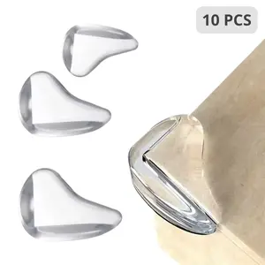 10PCS Pelindung Sudut Meja Droplet-Shaped Corner Protector