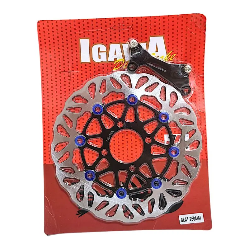 Cakram Depan 260mm | Piringan Racing 260 + Breket Beat Vario Scoopy Motorcycle 7