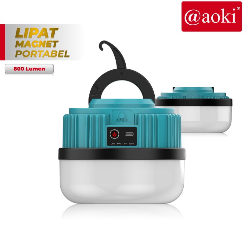 AOKI OmniGlow 520 – Lampu Emergency LED Gantung, Baterai Dapat diganti ...