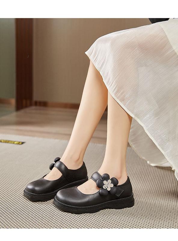 Product Introduction of Kasut platform wanita baharu, Gaya retro, fesyen Mary Jane Preppy, tidak licin, kalis air, Pvc, Kulit tiruan, YB3, musim bunga dan musim luruh 19