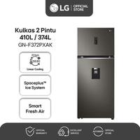 Gambar LG Kulkas 2 Pintu 410L Gross / 374L Net - Automatic Ice Maker - Smart Inverter - Model GN-F372PXAK dari LG Official Store Kota Surabaya 1 Tokopedia