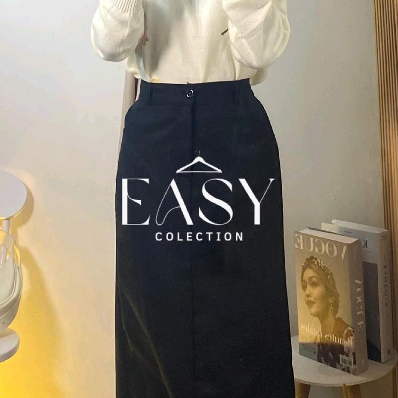 Rok Span Basic Rok Wanita Bahan Katun 4