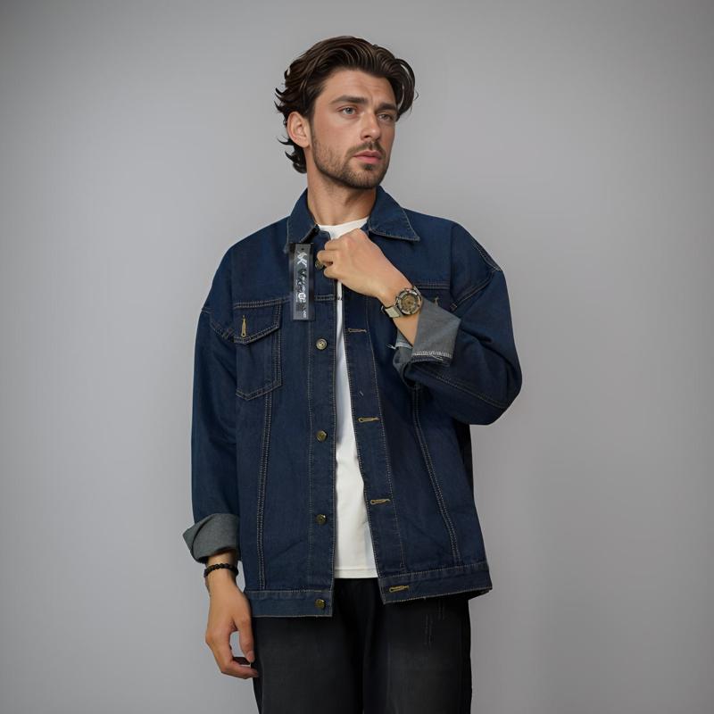 Product Introduction of Áo khoác jeans màu hè vừa vặn - Phong cách sang trọng ngầu 24