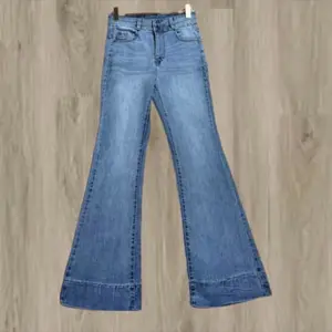 SUNDAY - Celana Cutbray Geisha Kancing 2 Jeans Highwaist Lipatan Kaki Lebar Jeans Strecht Panjang Celana 94 cm Wanita Model Tren Stylist