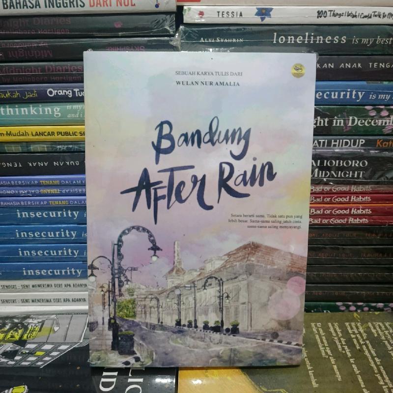 Novel Bandung After Rain by WULAN NUR AMALIA Bookpaper Kuning 1