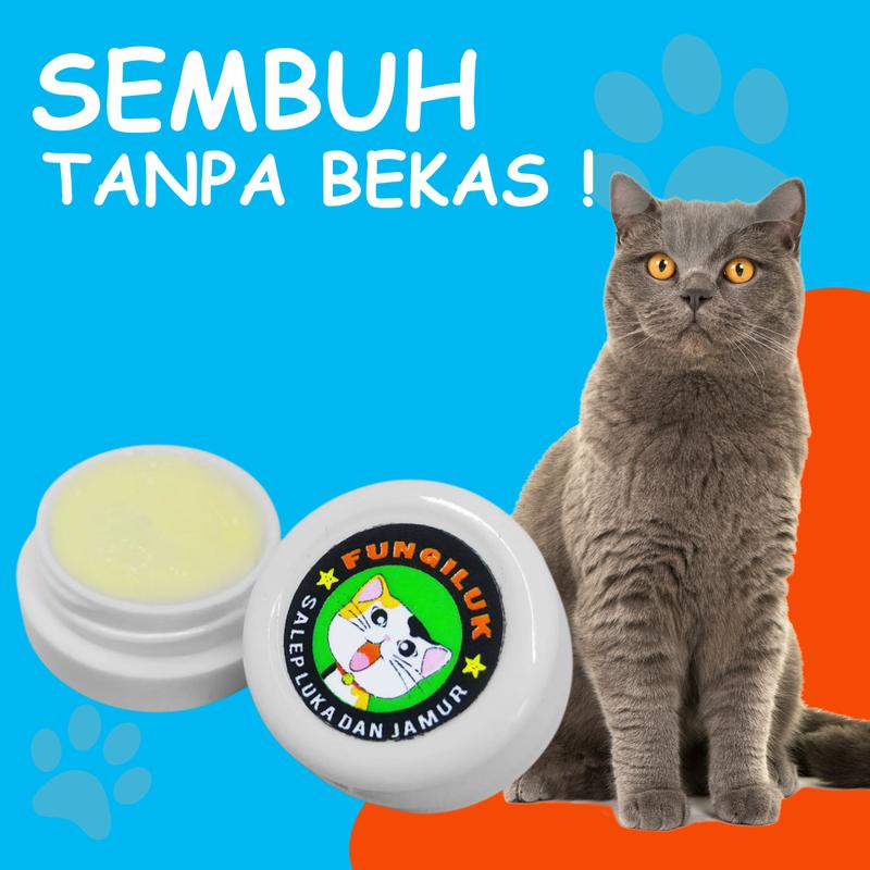 Salep Krim Fungiluk Penghilang Jamur Scabies Kulit Kucing Anjing Anti Gatal Hewan Peliharaan Aerizoo 3