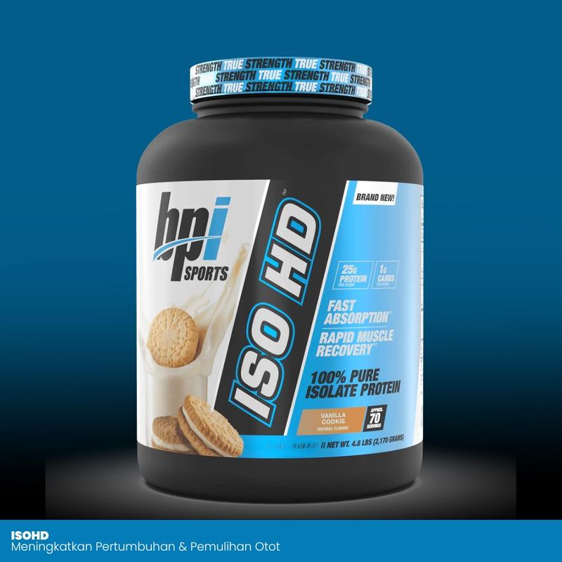 BPI Sports ISO HD 5 Lbs Whey Protein Isolate BPOM 1