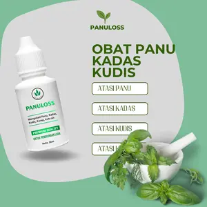 PANULOSS - Obat Panu, Kadas, Kudis, Kurap, Kutu Air dan Jerawat. Aman untuk anak tinggal oles Mengandung Bahan Aktif Menghambat Pertumbuhan Jamur dan Bakteri Penyebab Infeksi Kulit 30ml