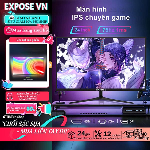 màn hình pc Màn hình chơi game 24" Fast IPS Độ phân giải 1K full hd Màn hình chơi game 75Hz | Thời gian phản hồi 1ms 1x USB 1.4 1x HDMI 2.0 Hình ảnh sống động