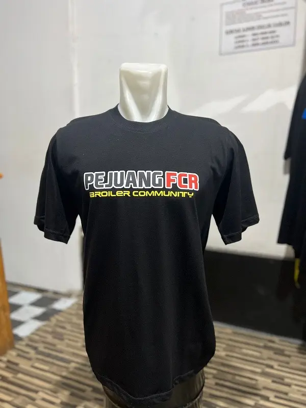BRAVESOULS - Kaos Peternak Ayam Broiler Pejuang FCR Baju Dewasa Pria Wanita Kain Katun Combed Standar Distro Sablon Keren Pendek Panjang 3
