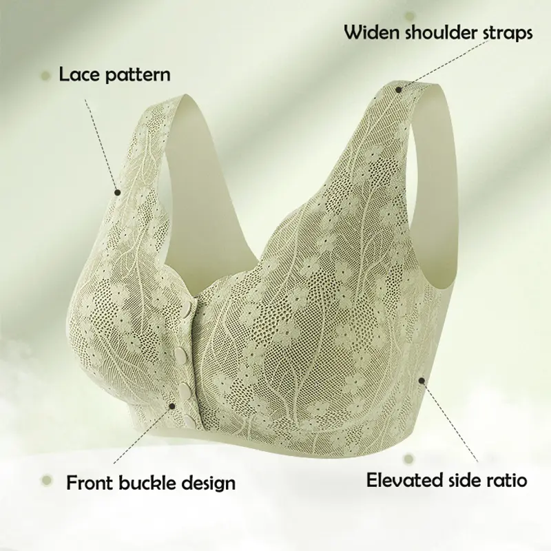 Áo Ngực Cho Con Bú Cho Nữ, Ngoại Cỡ M-3XL, Đồ Lót Mỏng Mùa Hè, Thoải Mái, Không để lại dấu vết 5
