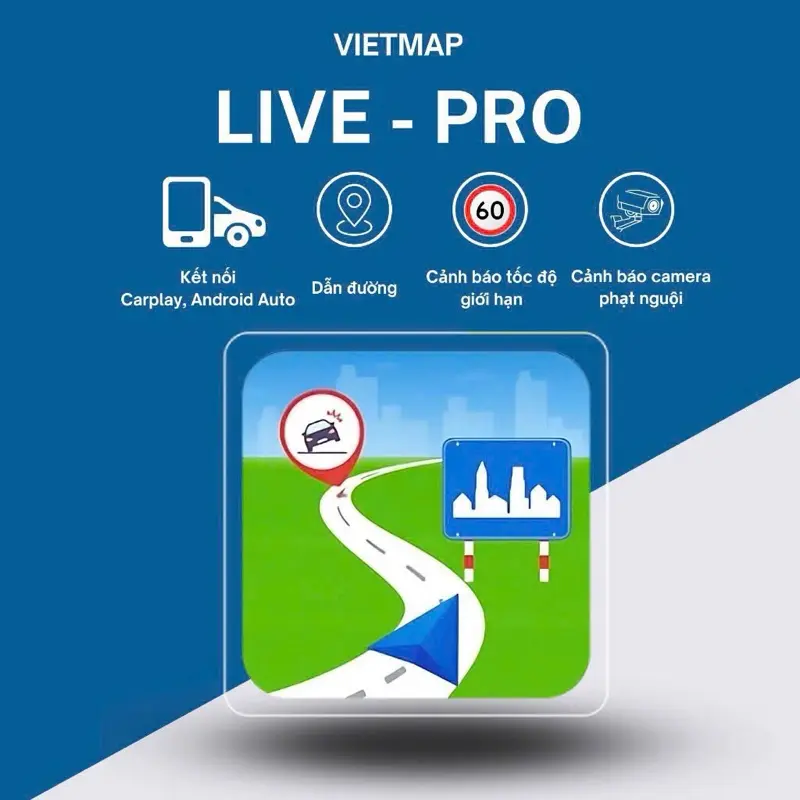 Thẻ Vietmap live pro 2 năm chính hãng( có carplay vs android auto kết nối màn zin) 1