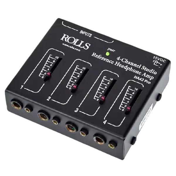 Gambar ROLLS HA43 PRO HA-43 PRO HA 43 PRO 4-CHANNEL HEADPHONE AMPLIFIER BMJ dari Bandar Musik Jakarta BMJ Kota Administrasi Jakarta Pusat Tokopedia