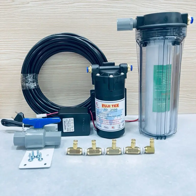 Trọn bộ máy phun sương 5 bộ béc phun
