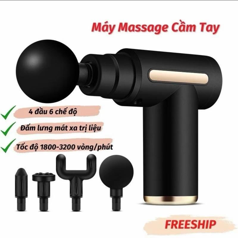 Máy Massage Cầm Tay Mini,Massage Cầm Tay Mini Toàn Thân 6 Cấp Độ Chuyên Sâu Đa Năng