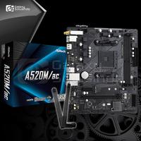 Gambar Asrock A520M/ac WIFI - AMD A520 AM4 DDR4 Motherboard dari Gasol Maspion Square Surabaya Kota Surabaya 1 Tokopedia