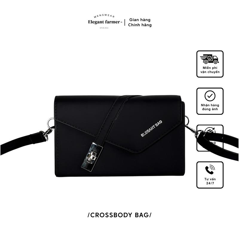    ELEGANT FARMER   Túi hộp đeo chéo phiên bản đặc biệt 2025.  1116  