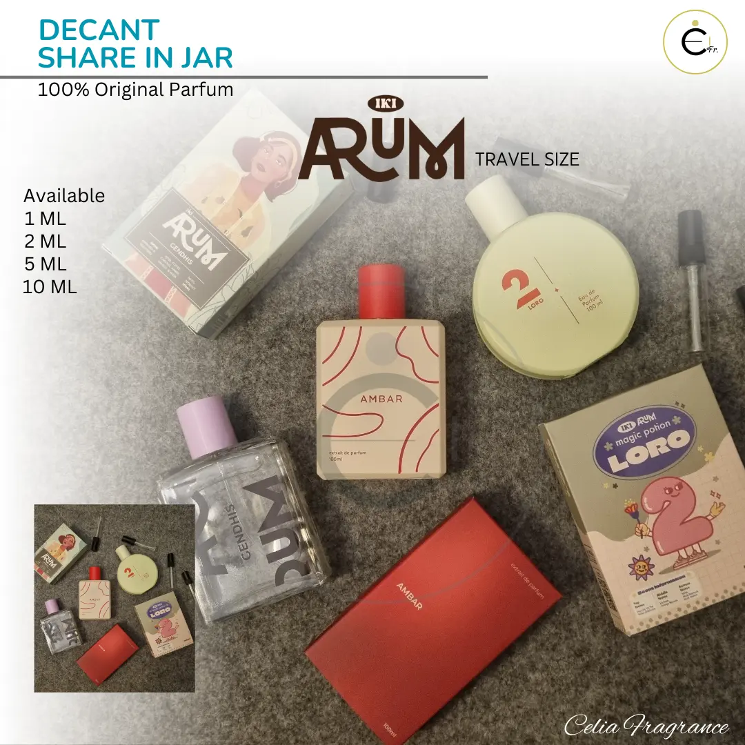 IKI ARUM Decant (Share in Jar) – Travel Size IKI ARUM Gendhis Loro Ambar Share in Bottle Decant IKI ARUM Gendhis Loro Ambar