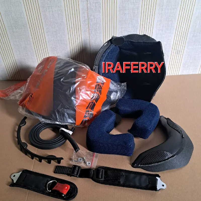 Paket Busa dan Kaca Visor Helm Ink CX22 dengan Lis Karet dan Gesper Helm - Motorcycle 1