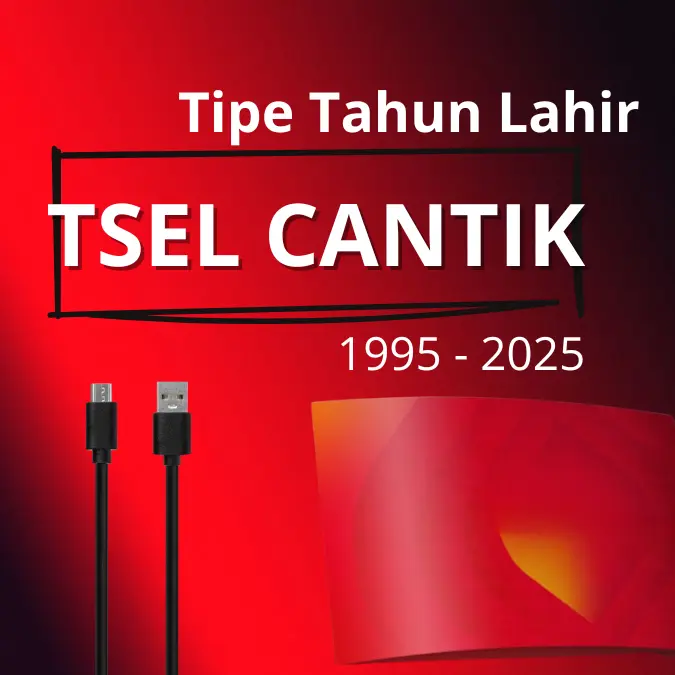 no cantik telkomse- Kabel data fast charging tyoe seri tahun lahir