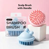 Gambar OHSOME -  40000KM Scalp Brush Sikat Kepala Mandi Lembut dan Halus Bersih Maksimal - Pink White dari OHSOME Homeliving Kab. Bekasi 2 Tokopedia