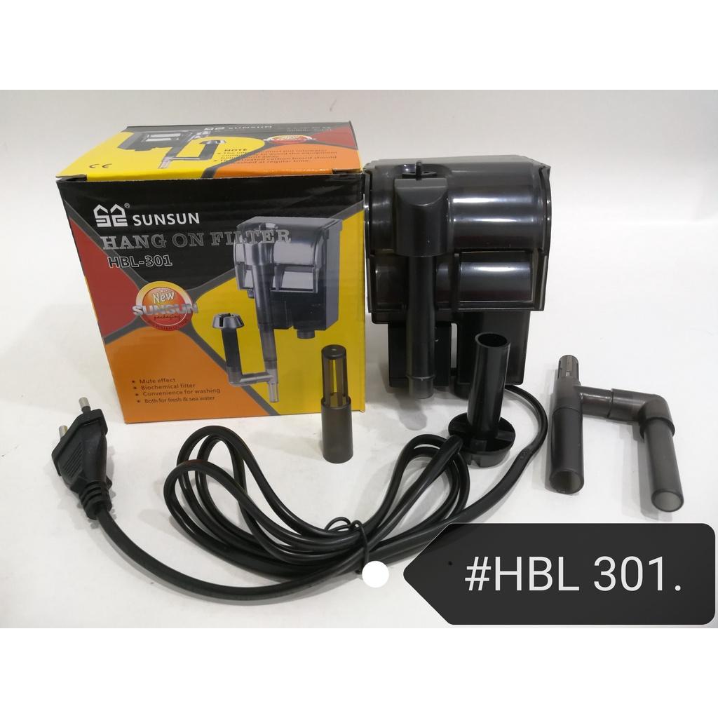Sunsun HBL-301 Hang On Filter Fish Aquarium Ikan Akuarium