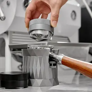 One Two Cups Macaron Tamper Coffee Distribution Tool Auto Adjustment - WU3