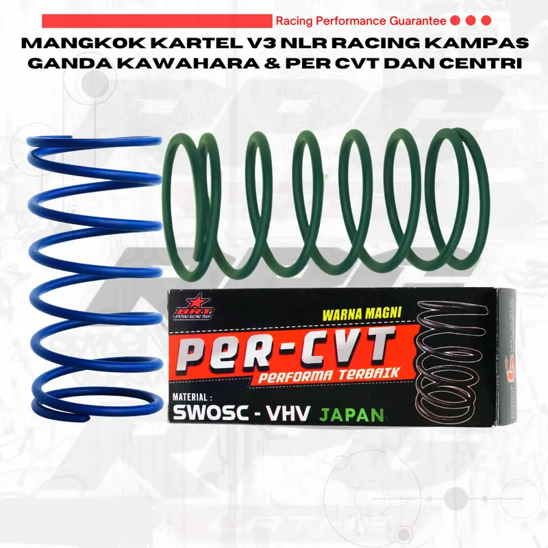 Paket upgrade kirian mangkok ganda racing v3 kartel anti gredeg 4