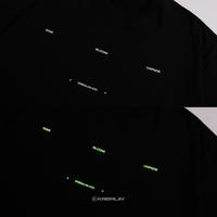 Gambar KREMLIN T-Shirt Oversized Glow in the Dark Relaxed Fit Black - Unfade - S dari Kremlin Clothing Kota Bandung 3 Tokopedia