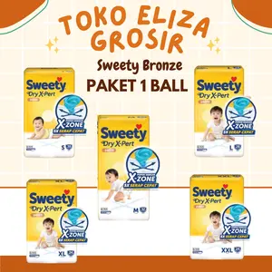 (1 BALL) SWEETY BRONZE DRY X-PERT NBS44, S38, M32, L28, XL26, dan XXL24