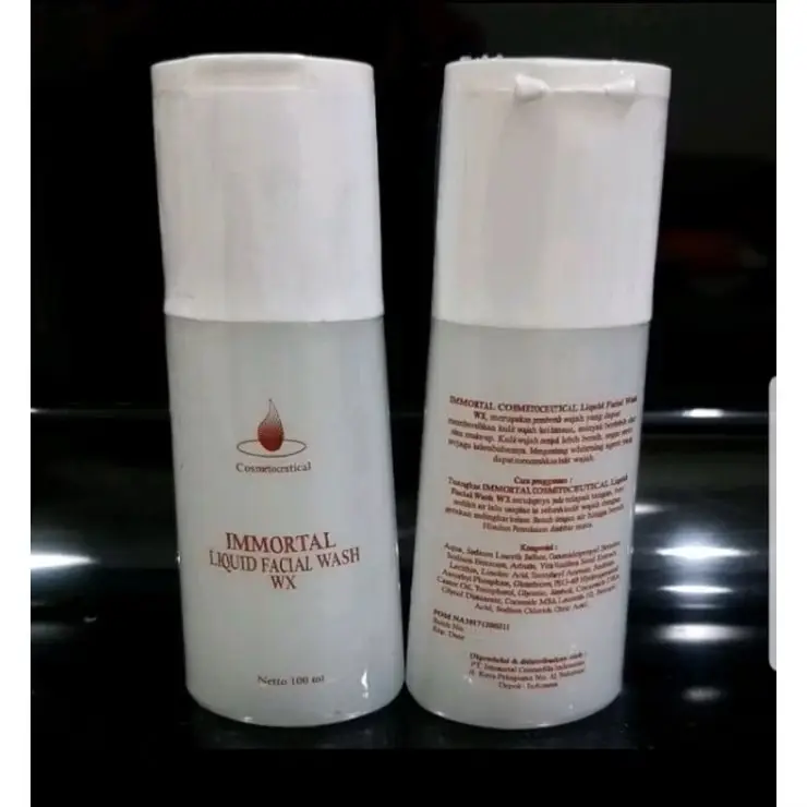 Paket Immortal Skincare | Cream lengkap Facial Hitam Perawatan Muka Pencerah Moisturizer Pelembab Wajah 3