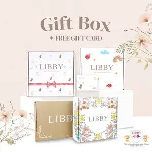 GIFT BOX + TOTE BAG (Bisa untuk Birthday, New Born, dan Baby Shower) + BUBBLE WRAP