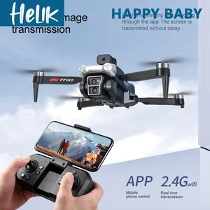 YY010/YY020 Drone Brushless Motor Dual Kamera WIFI FPV Anti Tabrakan Kamera Bisa Digerakan Via Remote Control