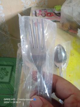 Product Review of 2 lusin sendok dan garpu makan tebal from s**0 2