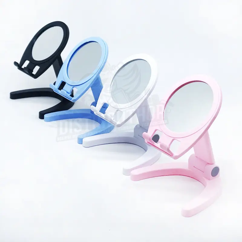 Stand Hp Phone Holder Tempat Dudukan Penahan Handphone Cermin lipat di meja mudah di bawa nb47 8