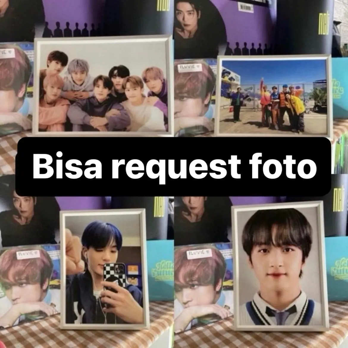 Postcard + Frame putih ikea