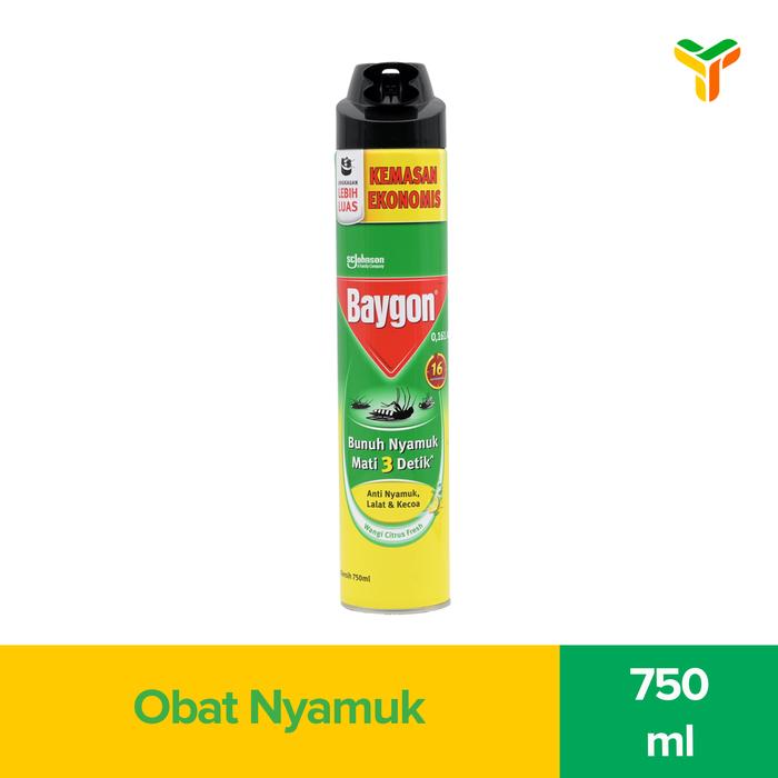 Gambar Baygon Aerosol Citrus Fresh 750 Ml dari Yogya Online Kota Bandung Tokopedia