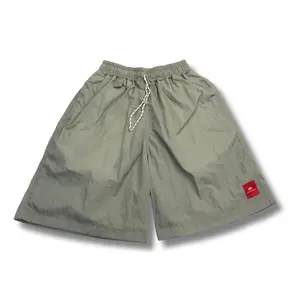 Celana Pendek Boardshort Nylon crincle ~Grey