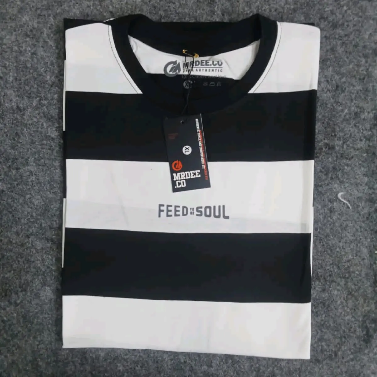 Kaos Stripe Pria Wanita / Kaos Salur Pria / Baju Cowok / Kaos Wanita / Kaos Casual
