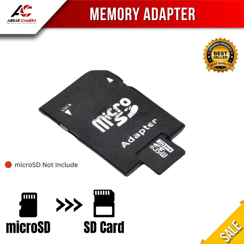 Adapter memori Micro SD to SD Card / Memori Hp ke Memory Kamera - Shop ...