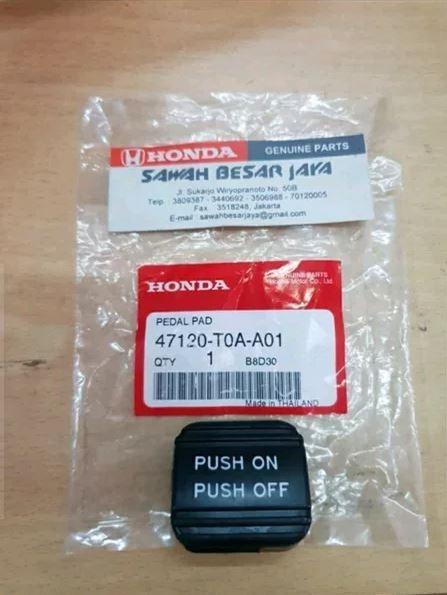 Gambar Karet Cover Pedal Rem Tangan Kaki PUSH ON OFF Odyssey RC1 Accord CR2 dari Sawah Besar Jaya Kota Administrasi Jakarta Utara Tokopedia