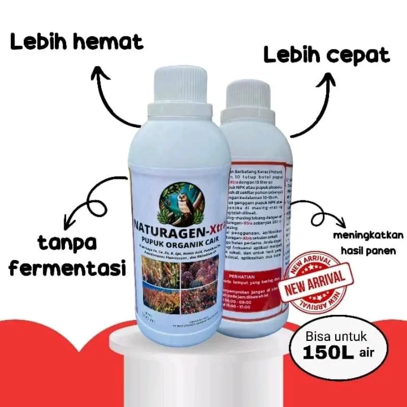 [beli 3 gratis 1] NATURAGEN-XTRA PUPUK ORGANIK CAIR meningkatkan hasil panen kebun, padi, jagung, cabe, sawit Dan Jenis Tanaman Lainya Tanah