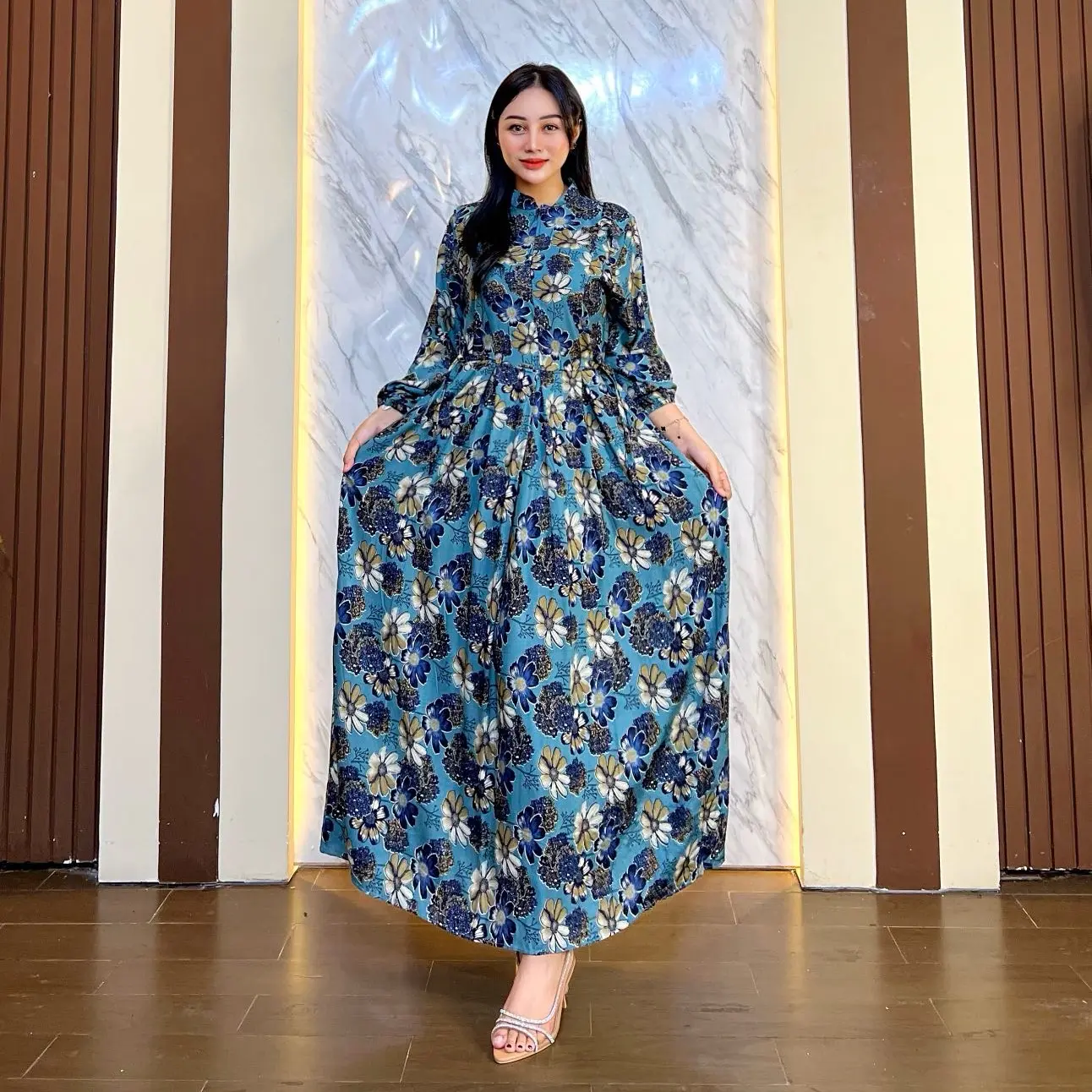 MIDI PRINCESS By Aurelcollections rayon diamond premium