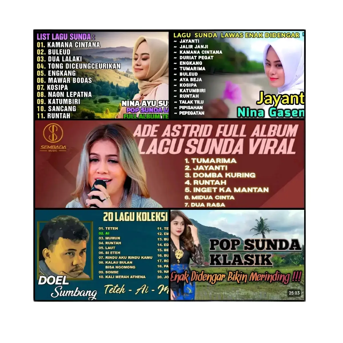 Flashdisk USB Lagu SUNDA Populer 4gb-128gb bisa request Storage Penyimpanan
