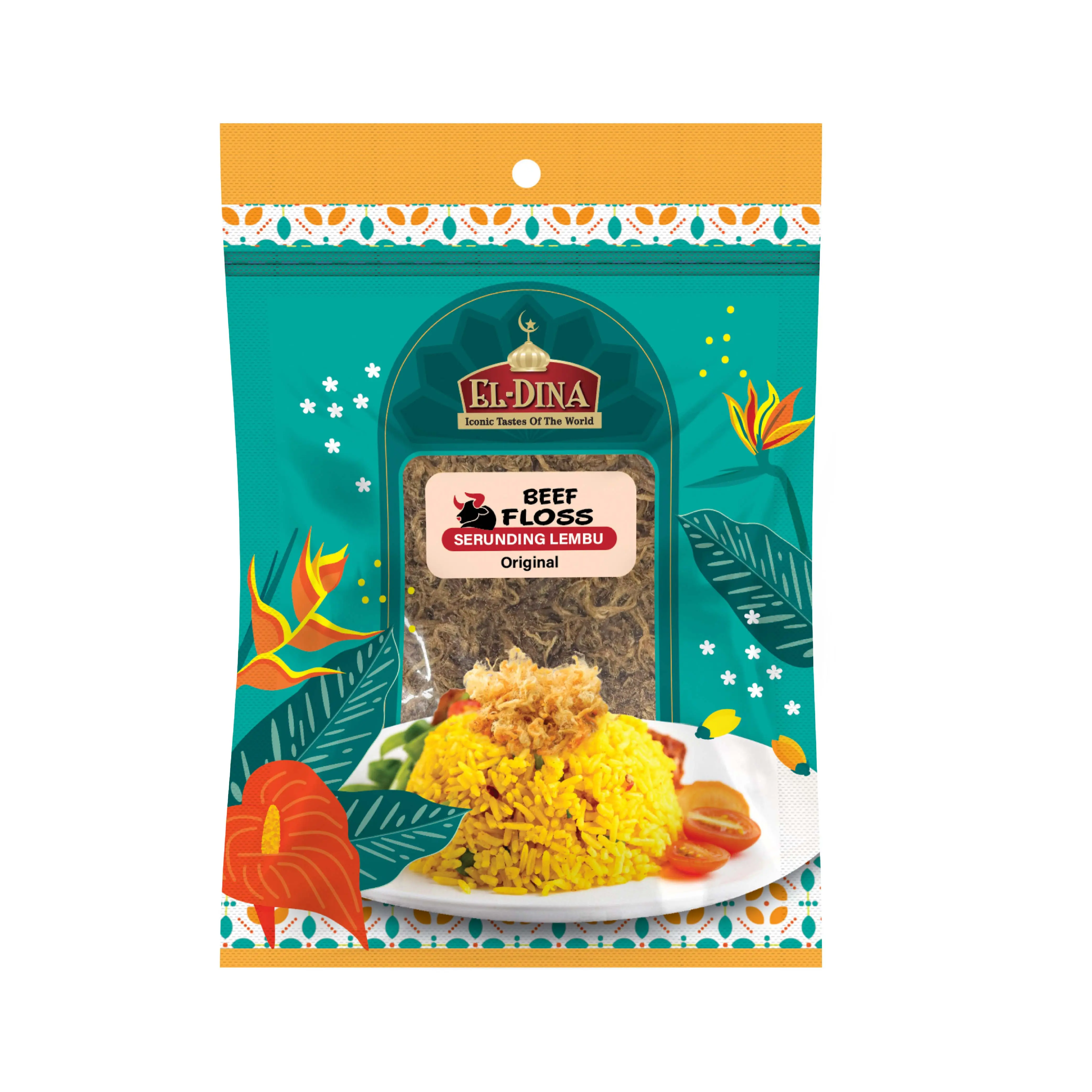 [Online Exclusive] El-Dina Halal Beef Floss 80g - High Protein Snack