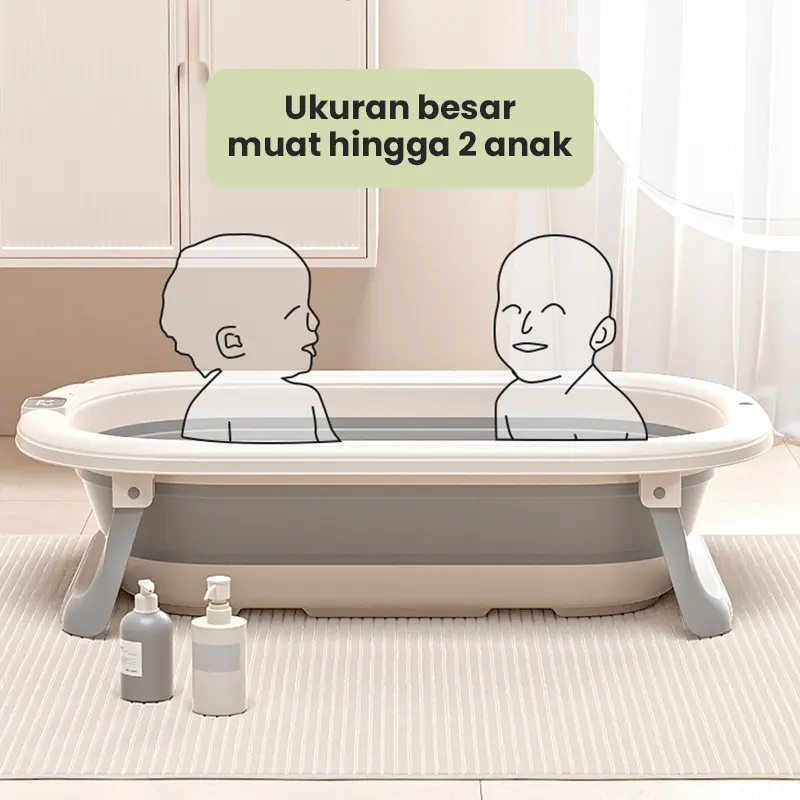 Starlight Bak Mandi Bayi Tempat Mandi Anak Dengan Indikator Suhu HOE201 5