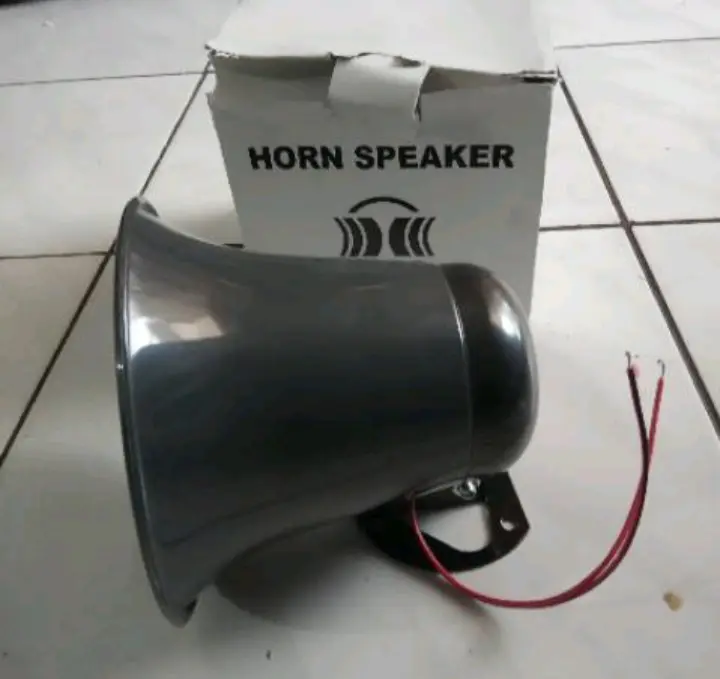 Toa speaker narae 12 watt bisa dipasangkan dengan modul sirine 12 suara 1