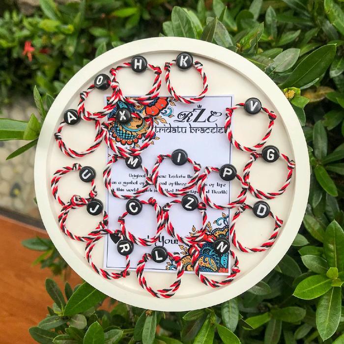 Rzc Cincin Costum Tridatu Inisial A-Z Aesthetic Couple