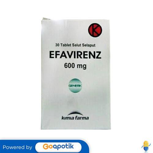 EFAVIRENZ KIMIA FARMA 600 MG BOX 30 TABLET